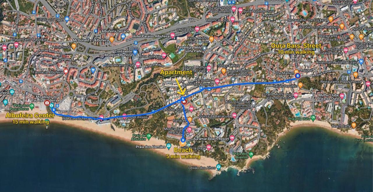 Sunny Albufeira - 5Min To The Beach By Lovelystay ภายนอก รูปภาพ